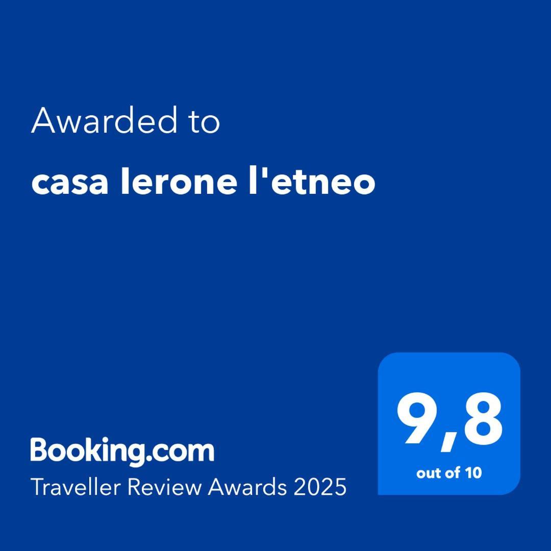 דירות סירקוזה Casa Ierone L'Etneo מראה חיצוני תמונה